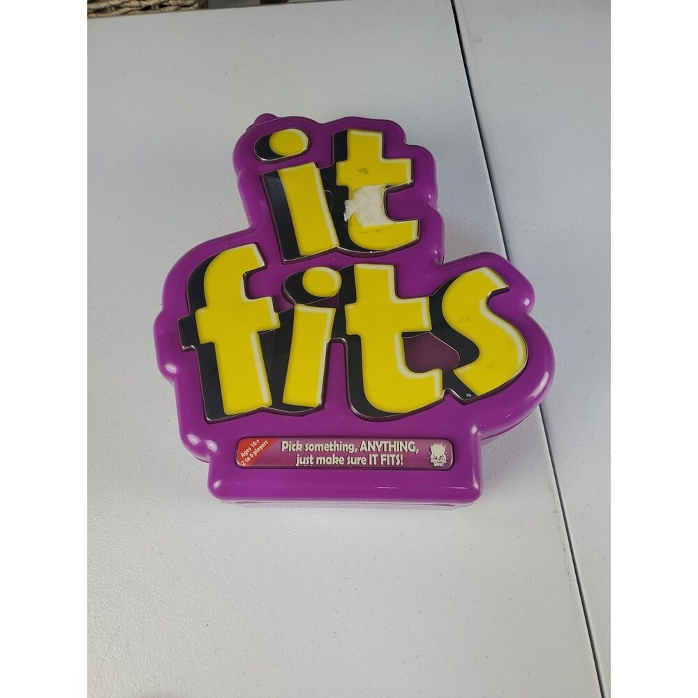 IT FITS BOARD GAME 2007 Haywire Games Rare Find 100% Complete